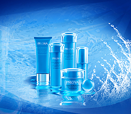 化妆品广告图片